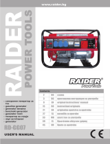 Raider Power Tools RD-GG07 Manual de utilizare