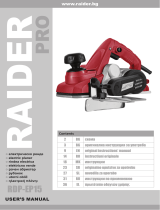 RAIDER Pro Planer 900W 82х3mm Manual de utilizare