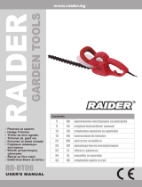 Raider Garden Tools RD-HT06 Manual de utilizare