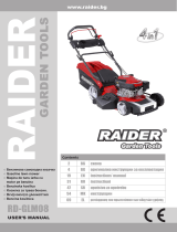 Raider Garden Tools RD-GLM08 Manual de utilizare