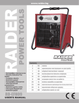 Raider Power Tools RD-EFH09 Manual de utilizare