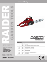 Raider Garden Tools RD-ECS25 Manual de utilizare