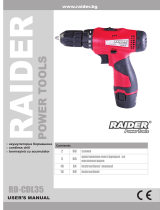 Raider Power Tools RD-CDL35 Manual de utilizare