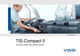VDO TIS-Compact II (23 Sprachen)­ Manual de utilizare