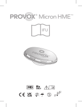 Atos Provox® Micron HME™ Instrucțiuni de utilizare