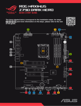 Asus ROG MAXIMUS Z790 DARK HERO Ghid de inițiere rapidă