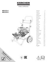 Kärcher HD 9/21 G Petrol Cold Water Pressure Washer Cleaner Manual de utilizare