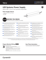 Tetra Ti-10 24V GEPS24-100U-TT Signage Power Supply Ghid de instalare