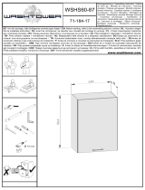 WASHTOWER WSHS60-87 Ghid de instalare