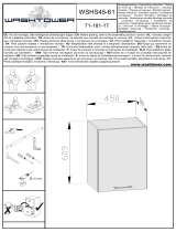 WASHTOWER WSHS45-61 Ghid de instalare