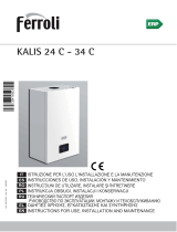 Ferroli KALIS 24 C – 34 C Caldera Bluehelix Hitech RRT Ghid de instalare