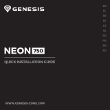 Genesis NSG-1870 Ghid de instalare