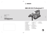 Bosch GBH 18V-36 C Manual de utilizare