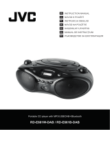 JVC RD-E661B-DAB Manual de utilizare