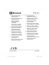 EINHELL TE-HD 18 Li Manual de utilizare