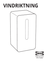 IKEA 605.159.11 VINDRIKTNING Air Quality Sensor Manual de utilizare