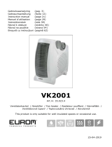Eurom VK2001 Manual de utilizare