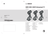 Bosch Gdx 18v-200 C Professional Cordless Impact Driver Wrench Manual de utilizare