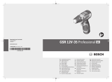 Bosch GSR 12V-35 Professional Cordless Drill 12 V Li-ion Manual de utilizare