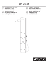 RAVAK TOTEMJETGLASS Manual de utilizare