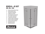 RAVAK BSRV4 Plus B Set 80 Manual de utilizare