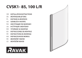 RAVAK CVSK1- 85 Manual de utilizare