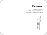 Panasonic ER-GC71 AC Rechargeable Hair Clipper Manual de utilizare