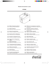 Coca Cola Coca-Cola MT48W Mobile Thermoelectric Cooler Manual de utilizare