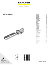 Kärcher HGE 18-50 Battery Manual de utilizare
