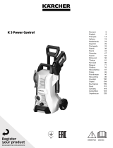 kaercher K3 Power Control Pressure Washer Manual de utilizare
