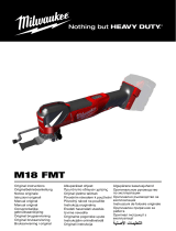 Milwaukee M18 FMT Manual de utilizare