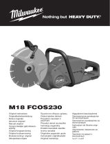 Milwaukee M18 FCOS230 Manual de utilizare