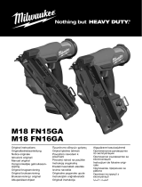 Milwaukee M18 FN15GA Manual de utilizare