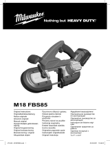 Milwaukee M18FBS85 Manual de utilizare