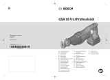 Bosch GSA 18 V-Li Manual de utilizare