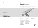 Bosch GWS 11-125P Manual de utilizare