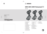 Bosch GDS Professional Manual de utilizare