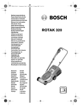 Bosch ROTAK 320 Manual de utilizare