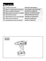 Makita DF347D Cordless Driver Drill Manual de utilizare