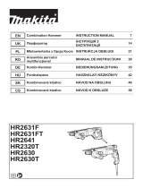 Makita HR2631FT Combination Hammer Manual de utilizare