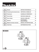 Makita M3600 Manual de utilizare