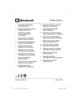 EINHELL TE-HD 18 Manual de utilizare