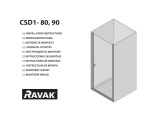 RAVAK CHROME CSD1-80 Manual de utilizare