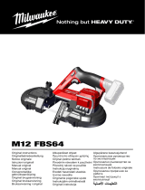 Milwaukee M12 FBS64 Manual de utilizare