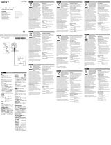Sony MUC-S12NB1 Manual de utilizare