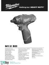 Milwaukee M12 BD Manual de utilizare