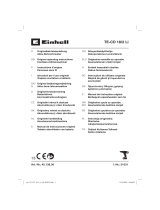 EINHELL TE-CD 18 Cordless drill screwdriver Manual de utilizare