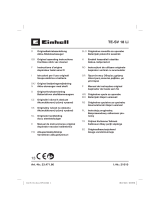 EINHELL TE-SV 18 Li Manual de utilizare