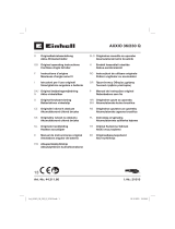 EINHELL AXXIO 36 Manual de utilizare