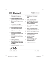 EINHELL TE-CD 18/40 Li Cordless Hammer Drill and Screwdriver Manual de utilizare